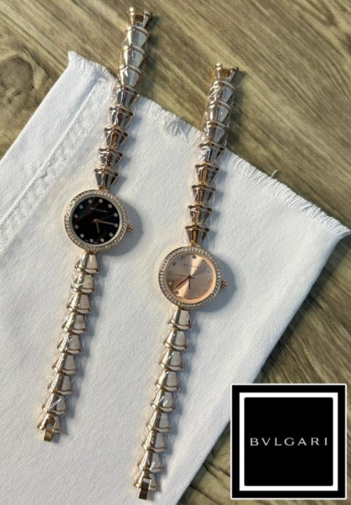 Bulgari diamond bezel