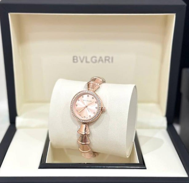 Bulgari diamond bezel